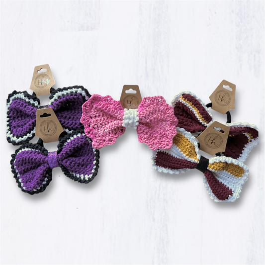 **Crocheted Hairbow