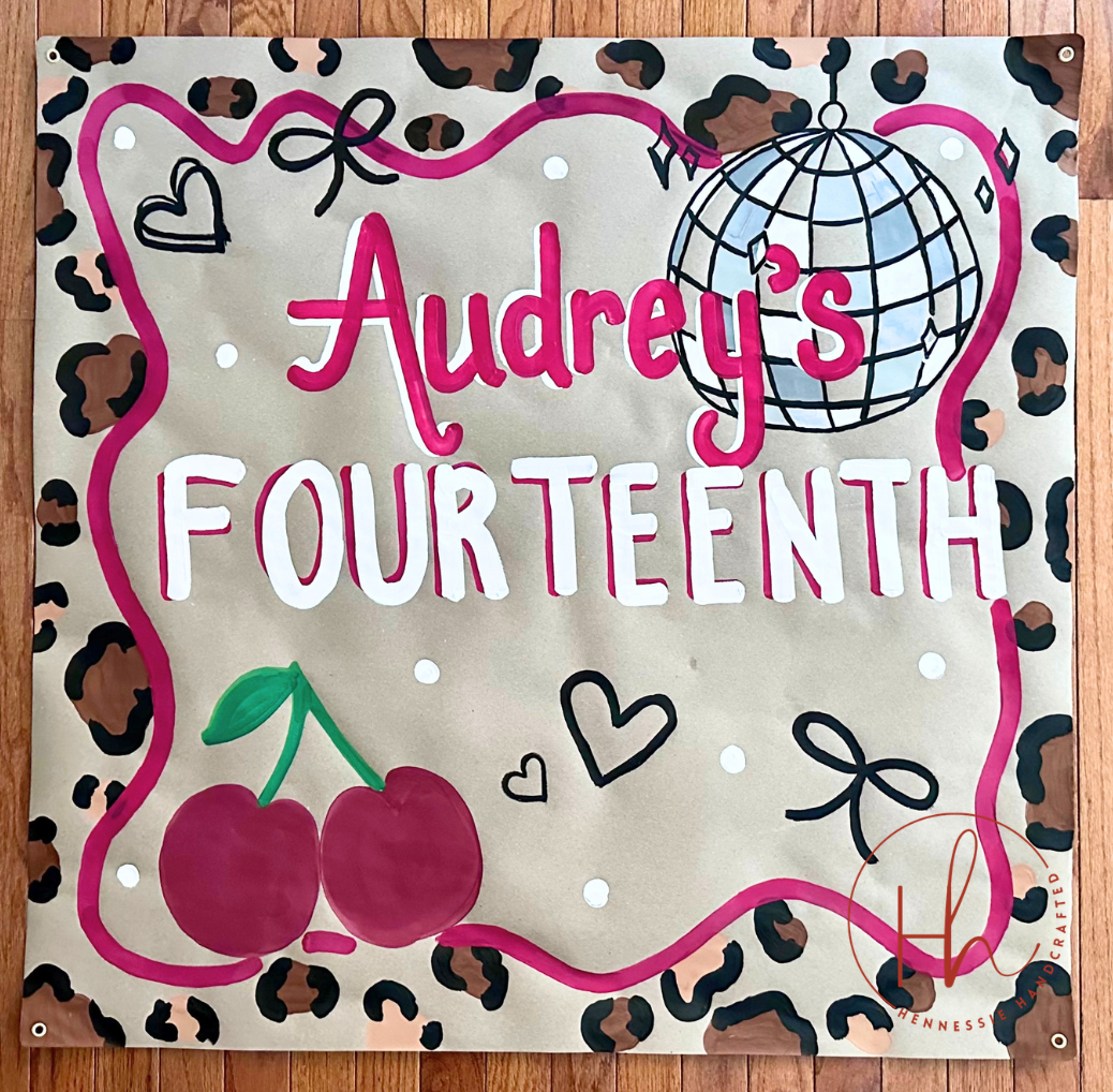 **Custom Painted Banner