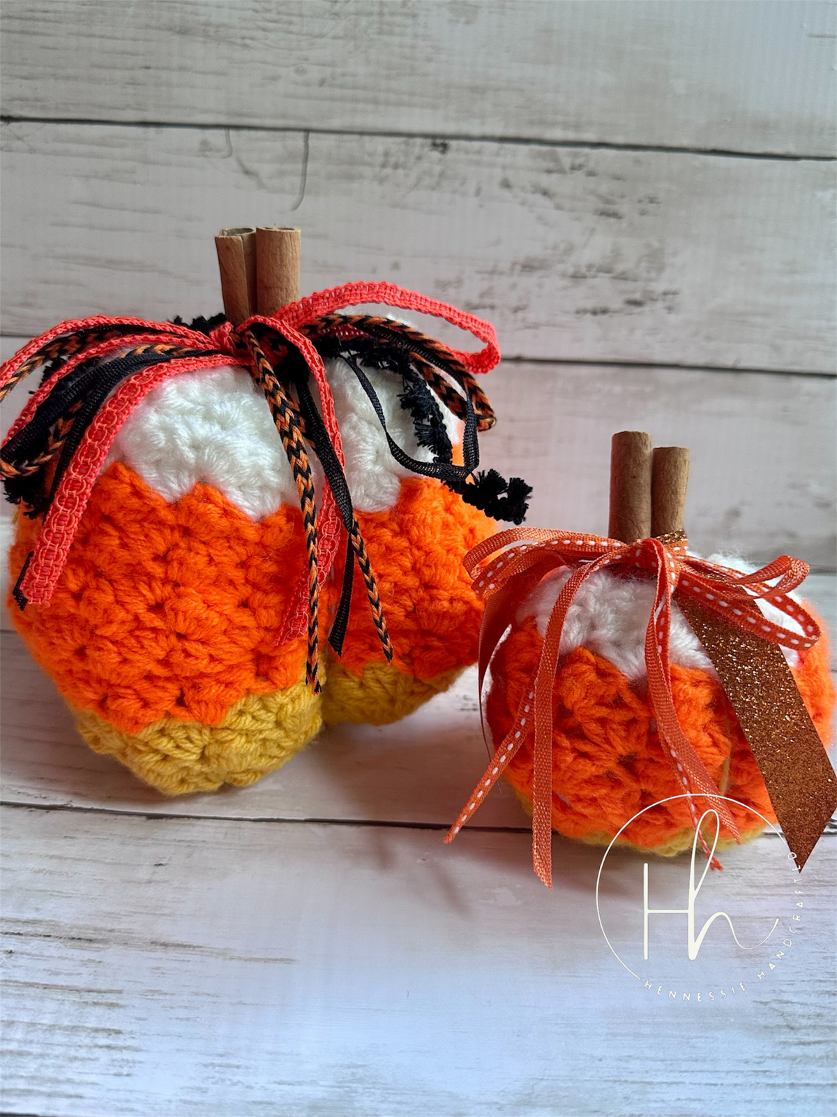 ***Scented Crocheted Pumpkins