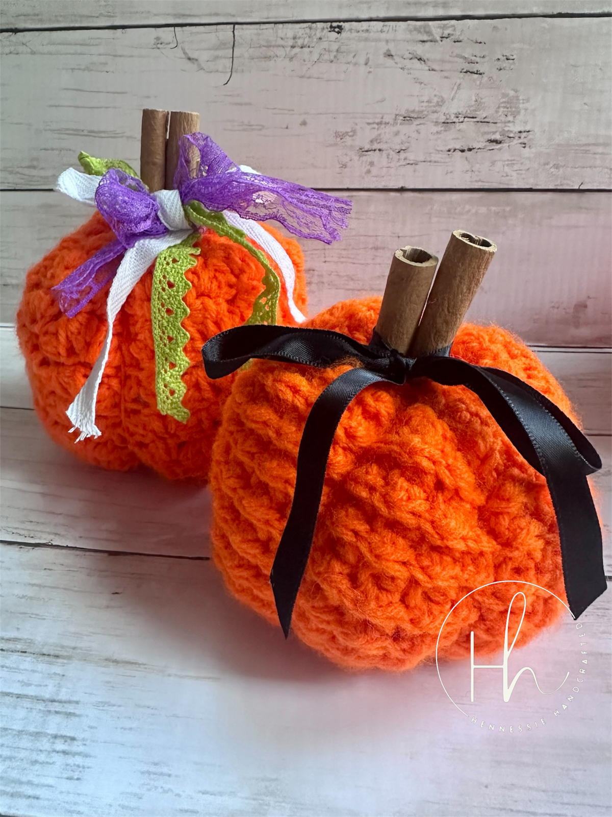 ***Scented Crocheted Pumpkins