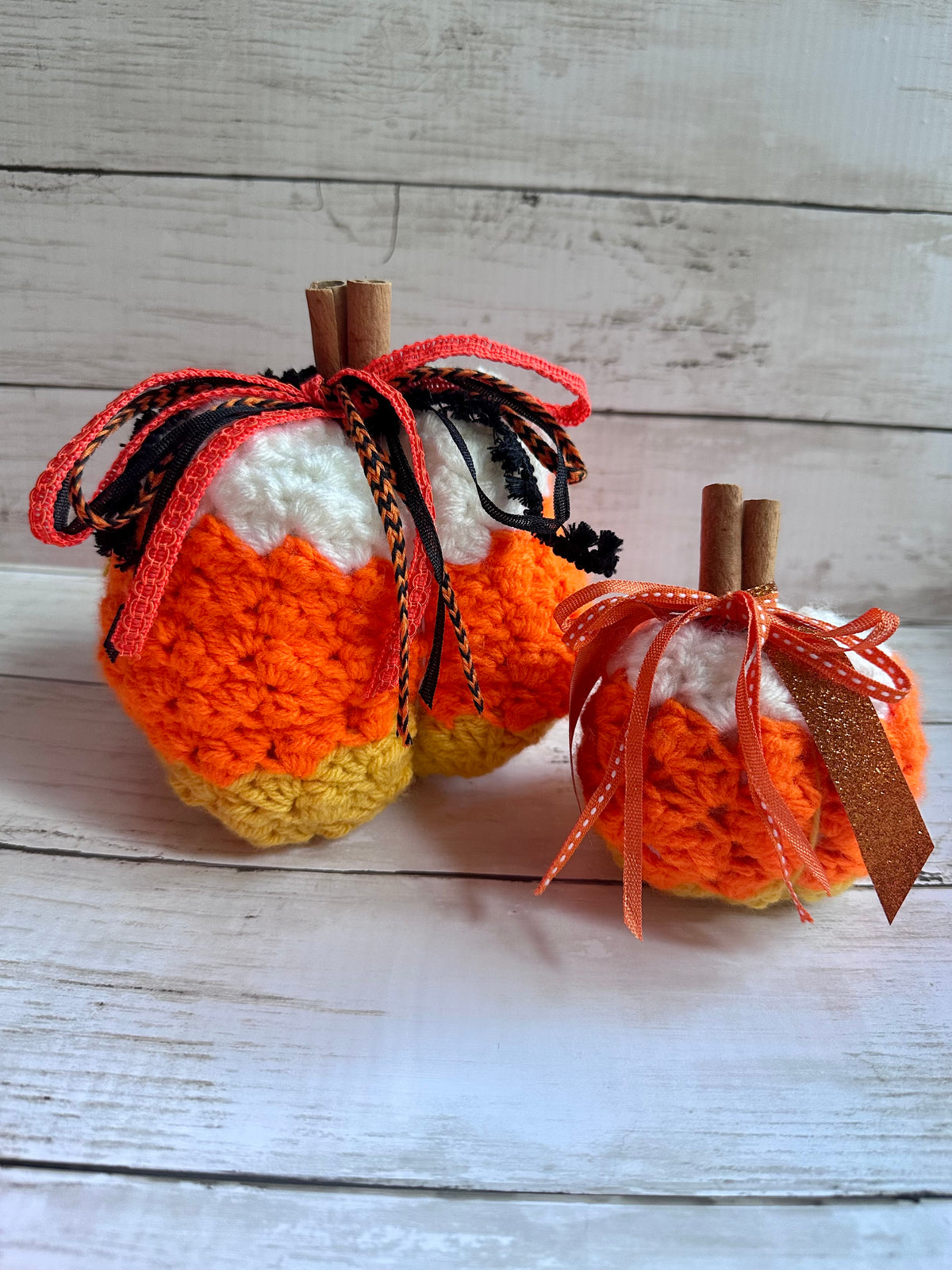 ***Scented Crocheted Pumpkins