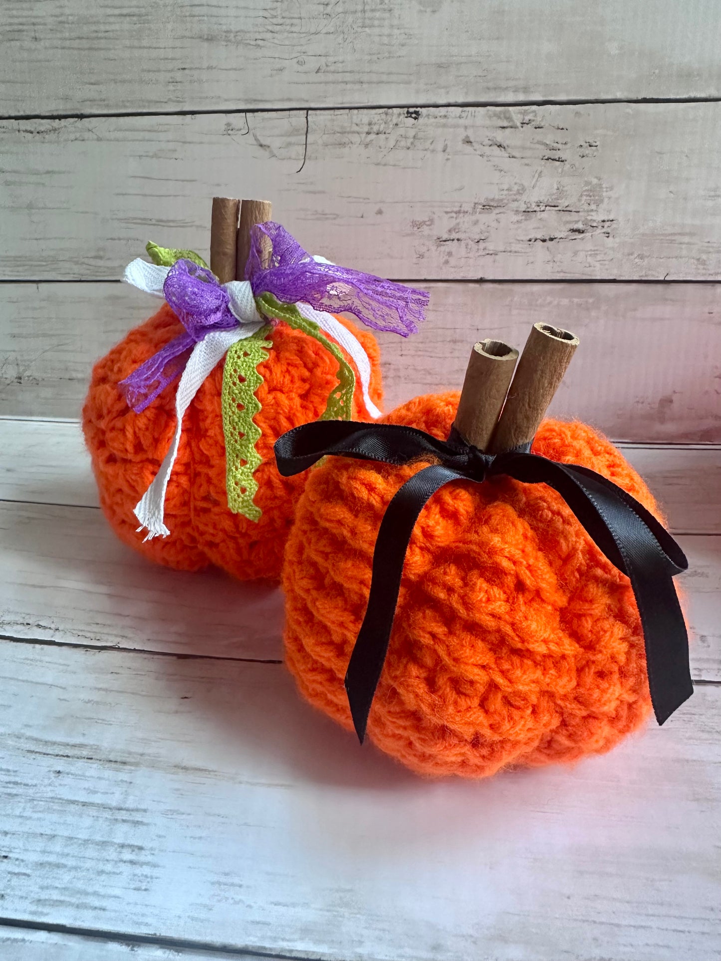 ***Scented Crocheted Pumpkins