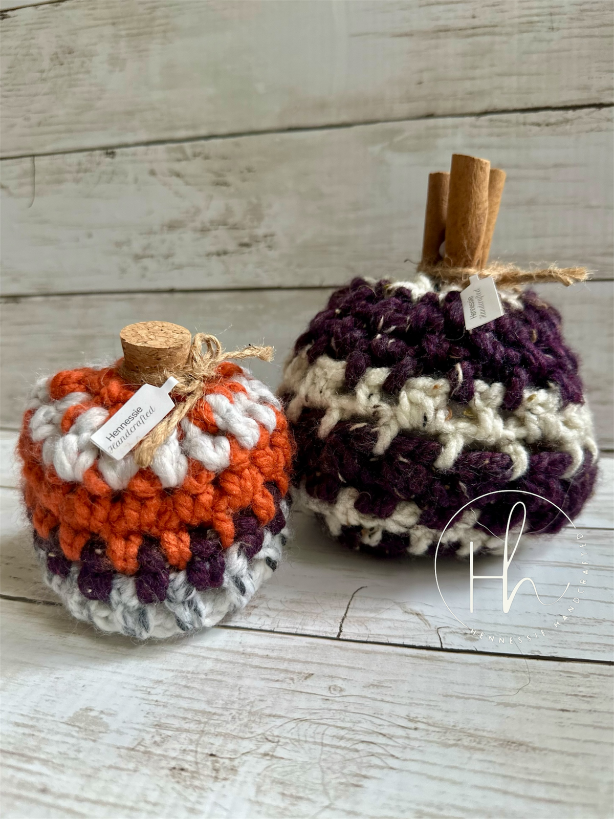 ***Scented Crocheted Pumpkins